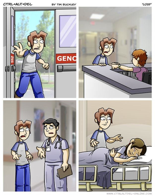 The original “Loss”, via Know Your Meme. Credit to Ctrl.Alt.Del.